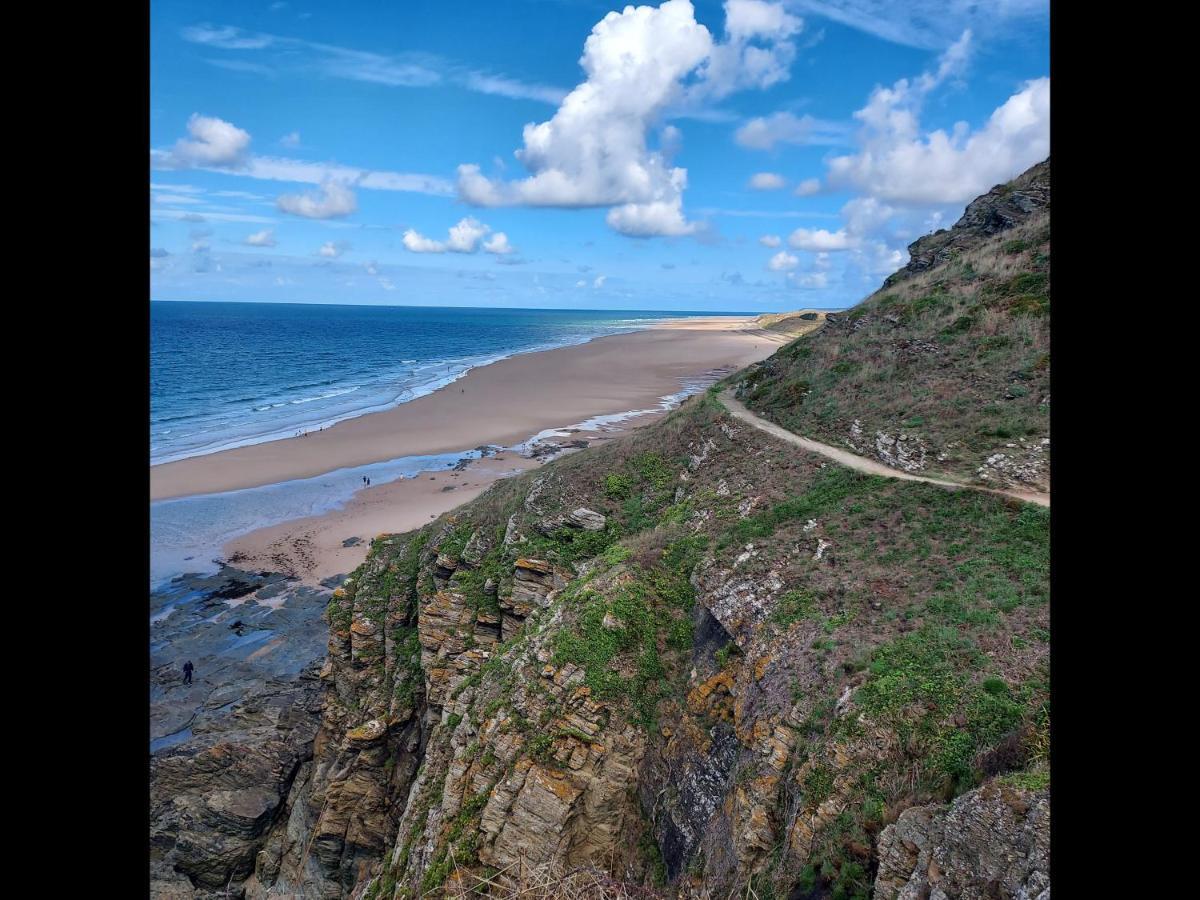 Chez Marie Et Philippe - 1Km De La Plage Les Moitiers-d'Allonne Dış mekan fotoğraf