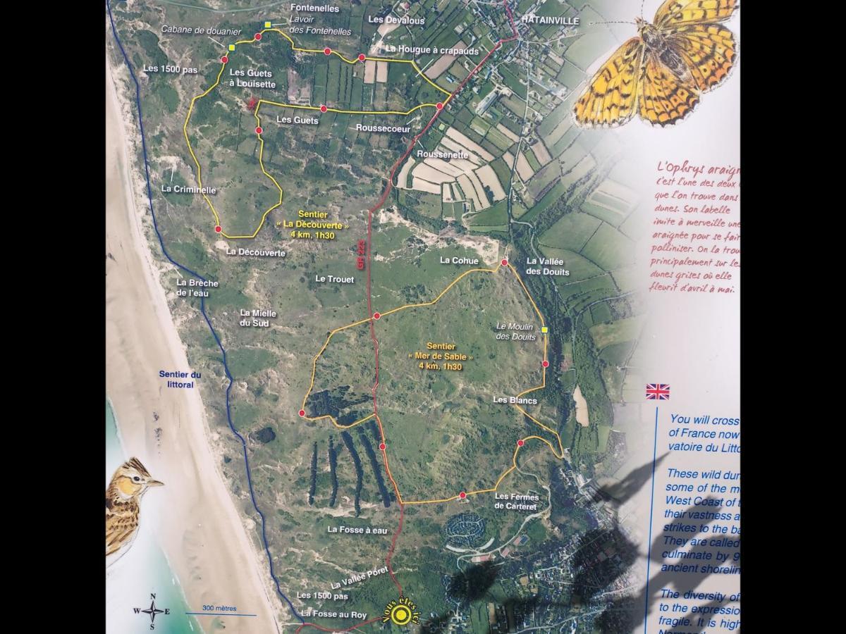Chez Marie Et Philippe - 1Km De La Plage Les Moitiers-d'Allonne Dış mekan fotoğraf